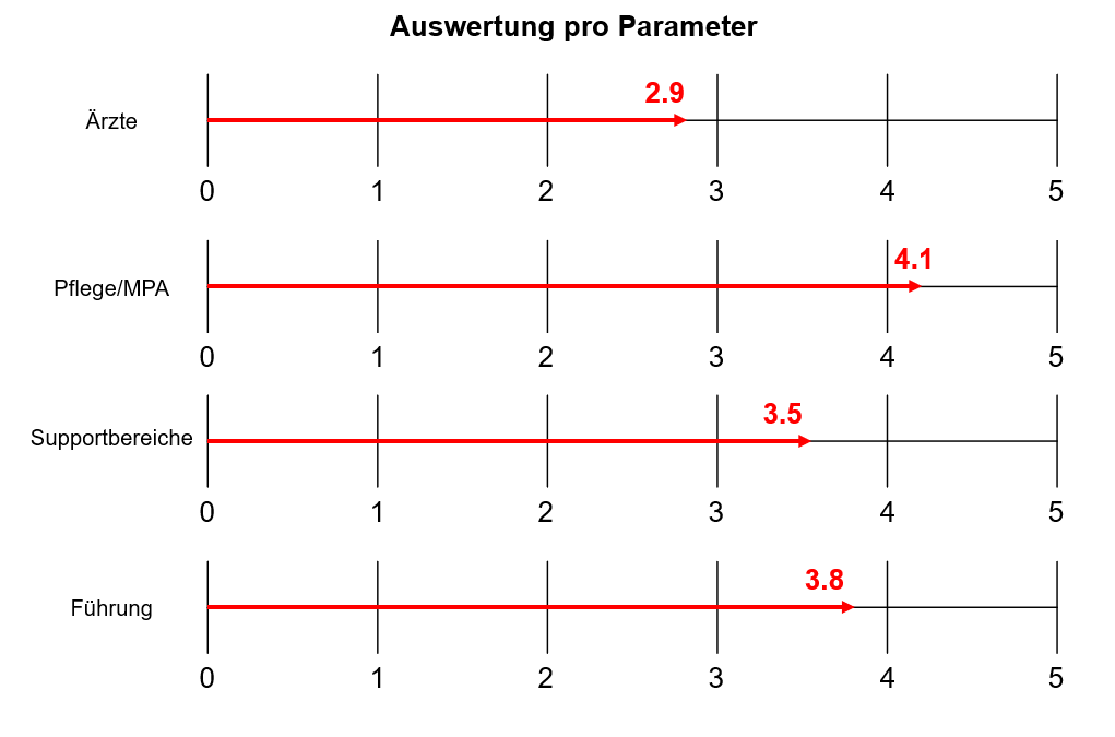 Agility Auswertung pro Parameter